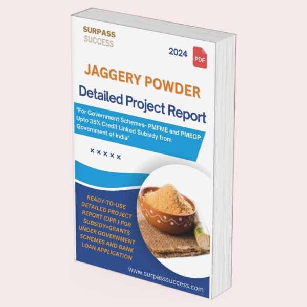 Jaggery Powder Detailed Project Report (DPR)
